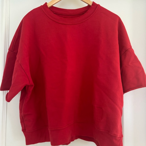 Daily Drills Tops - Daily Drills Vibrant Red Top